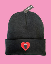 Load image into Gallery viewer, LOVE PINTS Beanie Black
