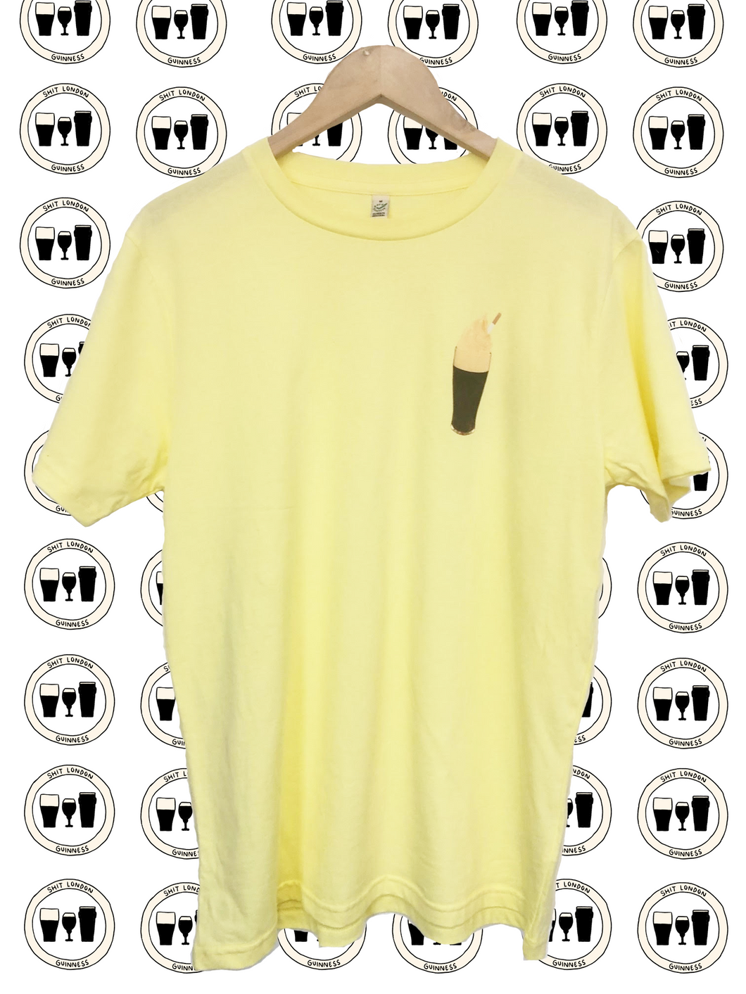 ICE CREAM PINT T-Shirt Pale Yellow